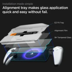 Spigen Inne-SZKŁO HARTOWANE GLAS.TR ”EZ FIT” SONY PLAYSTATION PORTAL CLEAR