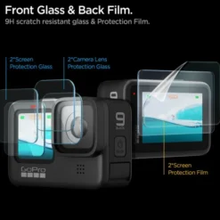 Spigen Inne-Szkło Hartowane Glas.tr Slim + Film 2-set Gopro Hero 9 / 10 / 11 / 12 Clear