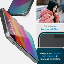 Spigen Iphone 15 Plus|Apple-Szkło Hartowane Glas.tr ”ez Fit” iPhone 15 Plus Clear