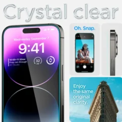 Spigen Iphone 14 Pro Max|Apple-Szkło Hartowane Glas.tr ”ez Fit” 2-pack iPhone 14 Pro Max Clear