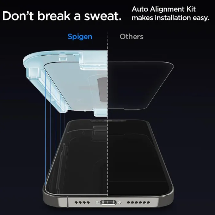 Spigen Iphone 12 Pro|Apple-Szkło Hartowane Glas.tr ”ez Fit” 2-pack iPhone 12 12 Pro