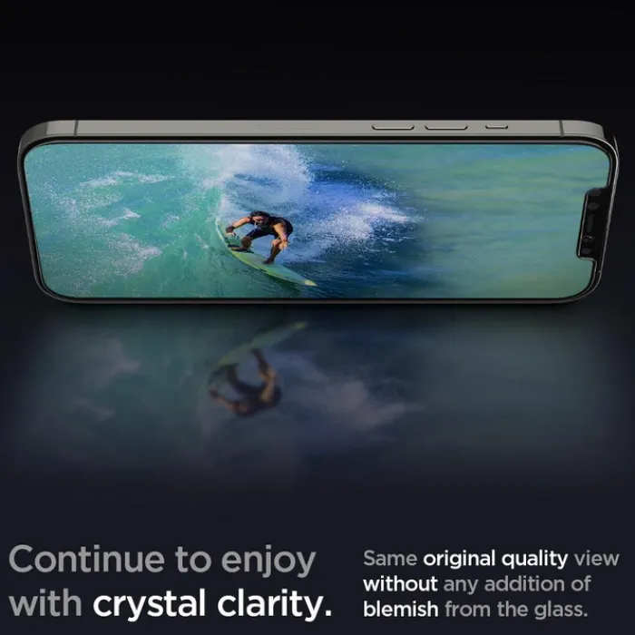 Spigen Iphone 12 Pro|Apple-Szkło Hartowane Glas.tr ”ez Fit” 2-pack iPhone 12 12 Pro