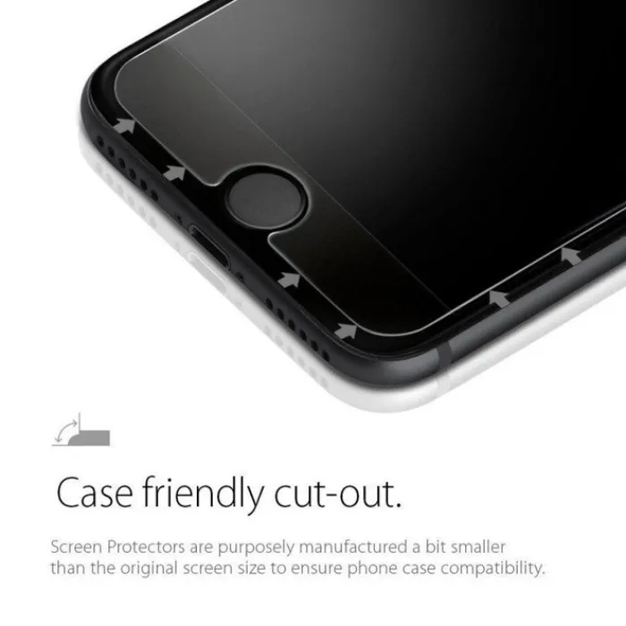 Spigen Iphone Se 2020|Iphone 7-Szkło Hartowane Glas.Tr Slim iPhone SE 2022 2020 7 8