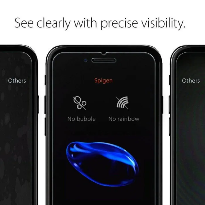 Spigen Iphone Se 2020|Iphone 7-Szkło Hartowane Glas.Tr Slim iPhone SE 2022 2020 7 8