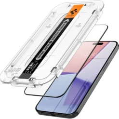 Spigen Iphone 15 Pro|Apple-Szkło Hartowane Glas.tr ”ez Fit” Fc 2-pack iPhone 15 Pro Black