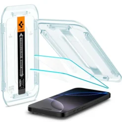 Spigen Iphone 16 Pro Max|Iphone 17 Pro Max-SZKŁO HARTOWANE GLAS.TR ”EZ FIT” 2-PACK IPHONE 16 PRO MAX, 17 PRO MAX CLEAR