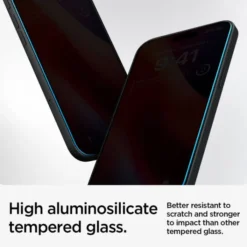 Spigen Iphone 15|Apple-Szkło Hartowane Glas.tr ”ez Fit” 2-pack iPhone 15 /16 Privacy