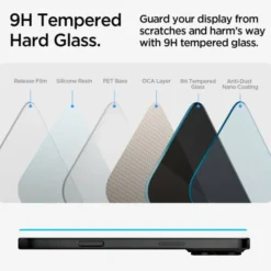 Spigen Iphone 15|Apple-Szkło Hartowane Glas.tr ”ez Fit” 2-pack iPhone 15 /16 Privacy