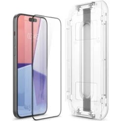 Spigen Iphone 15 Plus|Apple-Szkło Hartowane Glas.tr ”ez Fit” Fc iPhone 15 Plus Black