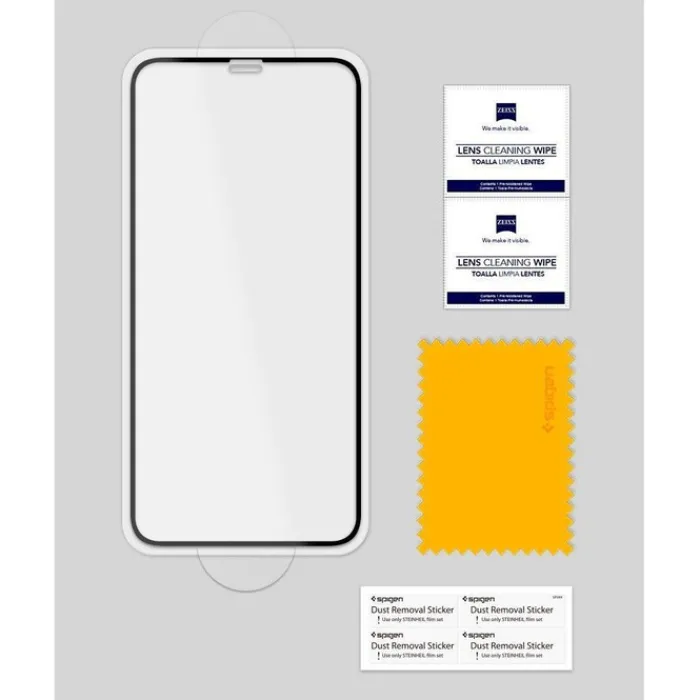Spigen Iphone X|Iphone Xs-Szkło Hartowane GLAS.TR Slim HD Apple iPhone 11 Pro X XS Full Cover FC
