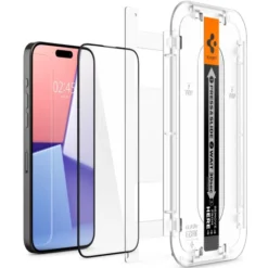 Spigen Iphone 15 Pro Max|Apple-Szkło Hartowane Glas.tr ”ez Fit” Fc iPhone 15 Pro Max Black