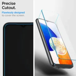 Spigen Samsung|Galaxy A14-Szkło Hartowane Glas.tr Slim 2-pack Galaxy A14 5G Clear