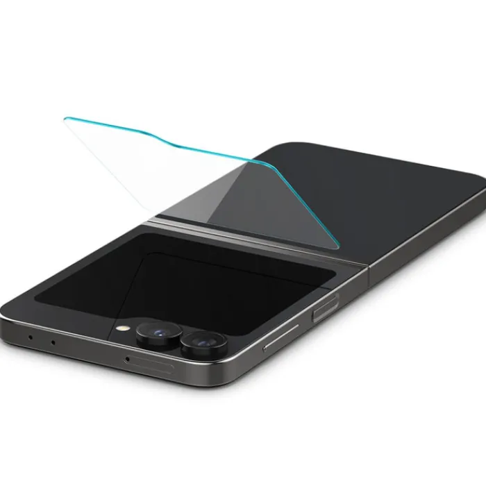 Spigen Samsung|Galaxy Z Flip 7 Fe-SZKŁO HARTOWANE GLAS.TR ”EZ FIT” 2-PACK GALAXY Z FLIP 6 / 7 FE CLEAR