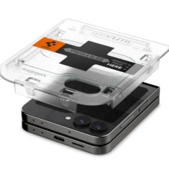 Spigen Samsung|Galaxy Z Flip 7 Fe-SZKŁO HARTOWANE GLAS.TR ”EZ FIT” 2-PACK GALAXY Z FLIP 6 / 7 FE CLEAR