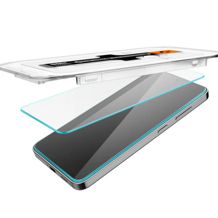 Spigen Szkła|Galaxy S25-Szkło Hartowane Glas.tr ”ez Fit” 2-pack Samsung Galaxy S25 / S24 Clear