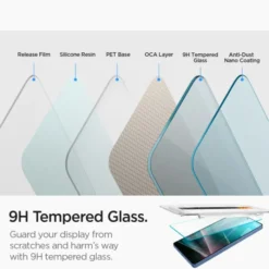 Spigen Samsung|Galaxy S25 Ultra-SZKŁO HARTOWANE GLAS.TR ”EZ FIT” HD 2-PACK GALAXY S25 ULTRA CLEAR