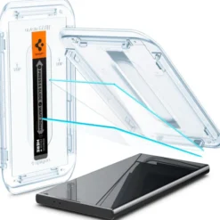 Spigen Samsung|Szkła-Szkło Hartowane Glas.tr ”ez Fit” 2-pack Samsung Galaxy S24 Ultra Clear