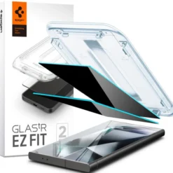 Spigen Samsung|Szkła-SZKŁO HARTOWANE GLAS.TR ”EZ FIT” 2-PACK GALAXY S24 ULTRA PRIVACY