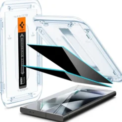 Spigen Samsung|Szkła-SZKŁO HARTOWANE GLAS.TR ”EZ FIT” 2-PACK GALAXY S24 ULTRA PRIVACY