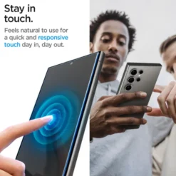 Spigen Samsung|Szkła-SZKŁO HARTOWANE GLAS.TR ”EZ FIT” 2-PACK GALAXY S24 ULTRA PRIVACY