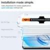 Spigen Samsung|Galaxy S23-Szkło Hartowane Glas.tr ”ez Fit” 2-pack Galaxy S23 Clear