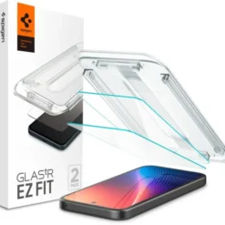 Spigen Google|Pixel 9A-SZKŁO HARTOWANE GOOGLE PIXEL 9A GLAS.TR ”EZ FIT” 2-PACK CLEAR