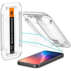 Spigen Google|Pixel 9A-SZKŁO HARTOWANE GOOGLE PIXEL 9A GLAS.TR ”EZ FIT” 2-PACK CLEAR