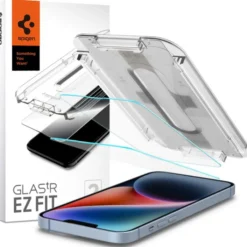 Spigen Iphone 13|Iphone 13 Pro-Szkło Hartowane iPhone 17E / 16E / 14 / 13 Pro / 13 Glas.Tr ”ez Fit” 2-Pack