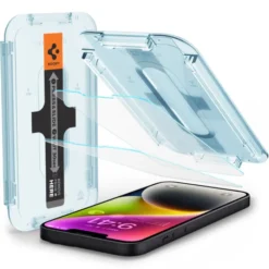 Spigen Iphone 13|Iphone 13 Pro-Szkło Hartowane iPhone 17E / 16E / 14 / 13 Pro / 13 Glas.Tr ”ez Fit” 2-Pack