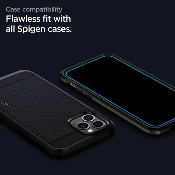 Spigen Iphone 12 Pro Max|Apple-Szkło Hartowane iPhone 12 Pro Max Glass Fc Black Czarne