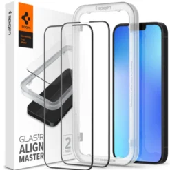 Spigen Apple|Iphone 14 Plus-Szkło Hartowane iPhone 13 Pro Max Alm Glass Fc 2-Pack Black