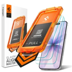 Spigen Iphone 17|Apple-SZKŁO HARTOWANE IPHONE 17 ALM GLAS.TR SLIM 3-PACK CLEAR