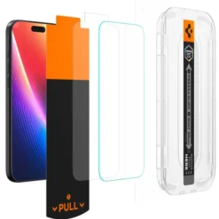 Spigen Iphone 16 Pro Max|Iphone 17 Pro Max-SZKŁO HARTOWANE IPHONE 16 PRO MAX / 17 PRO MAX GLAS.TR ”EZ FIT PRO” CLEAR