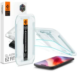 Spigen Apple|Iphone 17 Air-SZKŁO HARTOWANE IPHONE 17 AIR GLAS.TR ”EZ FIT” 2-PACK CLEAR