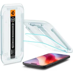 Spigen Apple|Iphone 17 Air-SZKŁO HARTOWANE IPHONE 17 AIR GLAS.TR ”EZ FIT” 2-PACK CLEAR