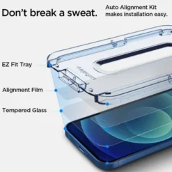 Spigen Iphone 12 Mini|Apple-Szkło Hartowane iPhone 12 Mini Glas.Tr ”Ez Fit” 2-pack