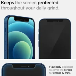 Spigen Iphone 12 Mini|Apple-Szkło Hartowane iPhone 12 Mini Glas.Tr ”Ez Fit” 2-pack