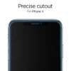 Spigen Iphone X|Iphone Xs-Szkło Hartowane iPhone 11 Pro X / Xs Glass Fc 2-pack Black