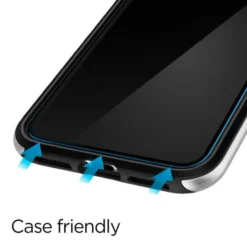 Spigen Iphone X|Iphone Xs-Szkło Hartowane iPhone 11 Pro X / Xs Glass Fc 2-pack Black