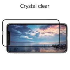 Spigen Iphone X|Iphone Xs-Szkło Hartowane iPhone 11 Pro X / Xs Glass Fc 2-pack Black