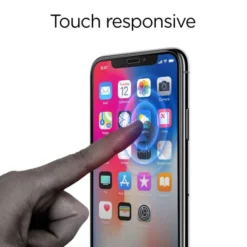 Spigen Iphone X|Iphone Xs-Szkło Hartowane iPhone 11 Pro X / Xs Glass Fc 2-pack Black