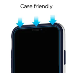 Spigen Iphone X|Iphone Xs-Szkło Hartowane iPhone 11 Pro X / Xs Glass Fc 2-pack Black