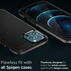 Spigen Iphone 12 Pro Max|Apple-Szkło Hartowane iPhone 12 Pro Max Glas.tr ”ez Fit” 2-pack