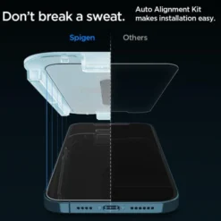 Spigen Iphone 12 Pro Max|Apple-Szkło Hartowane iPhone 12 Pro Max Glas.tr ”ez Fit” 2-pack