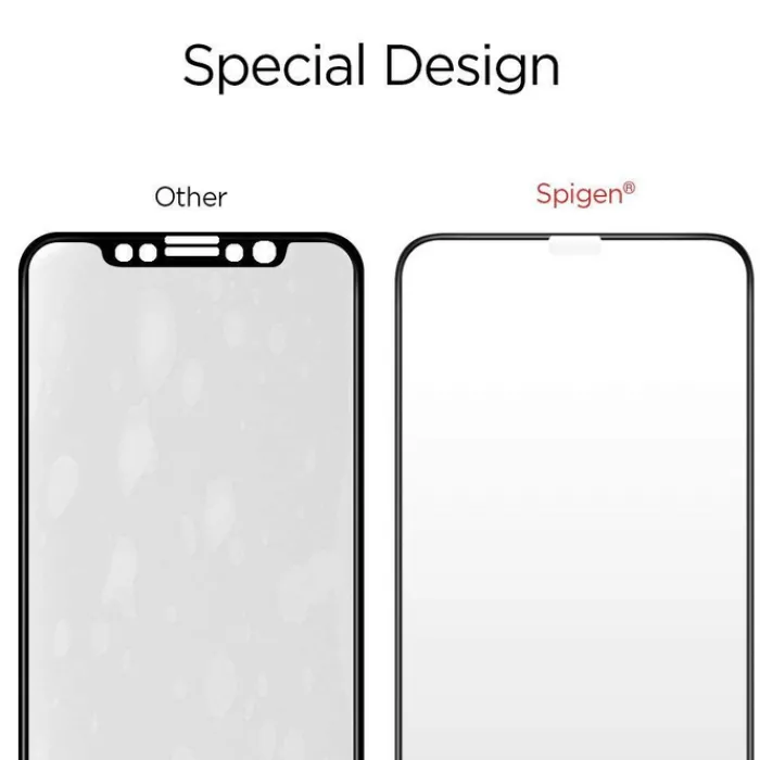 Spigen Iphone 11 Pro Max|Iphone Xs Max-Szkło Hartowane Iphone 11 Pro Max / Xs Max Glas.Tr Hd Fc Full Glue