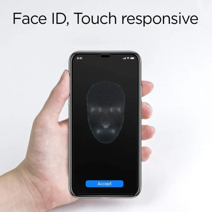 Spigen Iphone 11 Pro Max|Iphone Xs Max-Szkło Hartowane Iphone 11 Pro Max / Xs Max Glas.Tr Hd Fc Full Glue