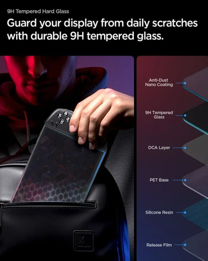 Spigen Akcesoria Do Konsol-SZKŁO HARTOWANE LENOVO LEGION GO 2 GLAS TR SLIM 2-PACK
