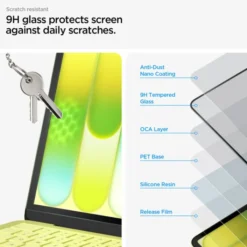 Spigen Macbook Neo 13|Macbook-SZKŁO HARTOWANE MACBOOK NEO 13 2026 GLAS.TR SLIM FC BLACK