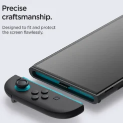 Spigen Nintendo|Akcesoria Do Konsol-SZKŁO HARTOWANE NINTENDO SWITCH 2 GLAS.TR ”EZ FIT” 2-PACK CLEAR