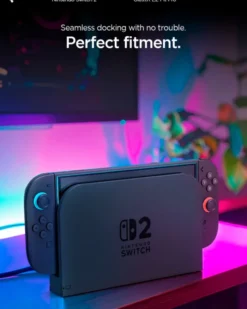 Spigen Nintendo|Akcesoria Do Konsol-SZKŁO HARTOWANE NINTENDO SWITCH 2 GLAS TR EZ FIT PRO 2-PACK